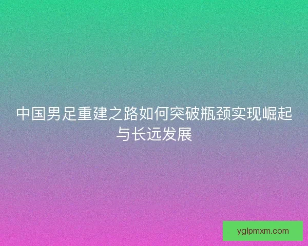 中国男足重建之路如何突破瓶颈实现崛起与长远发展 中国男足重建之路如何突破瓶颈实现崛起与长远发展